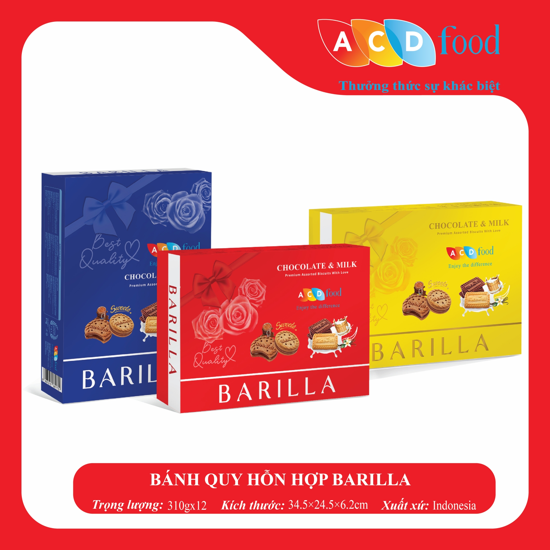 BÁNH QUY HỖN HỢP BARILLA